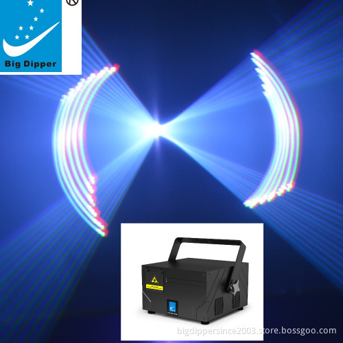 Big Dipper Betopper SevenStars 3W animation rgb laser lights SD30000+RGB